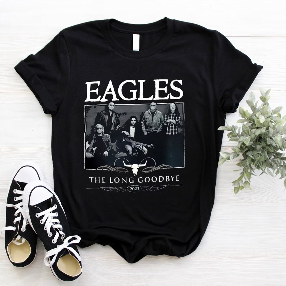 Eagles Tlgoodbye  Tour T Shirt The California Concert